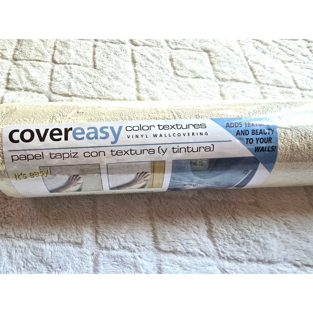 3 rolls Covereasy Color Textures Vinyl Wallcovering